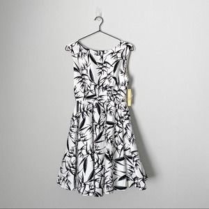 Alice + Olivia Botanical Ink Dress
